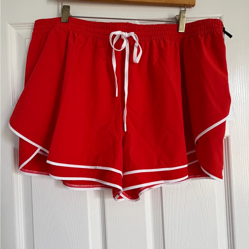 Calia Women’s Red Athletic Drawstring Shorts